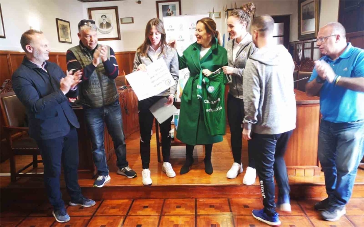 El San José femenino, solidario con los damnificados por el volcán de La Palma