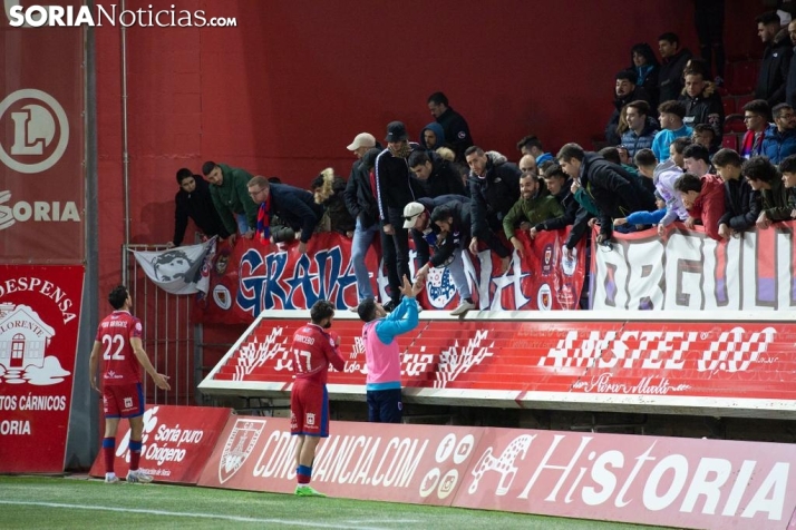 Numancia 0-1 Calahorra, el colista saca a relucir todas las carencias rojillas