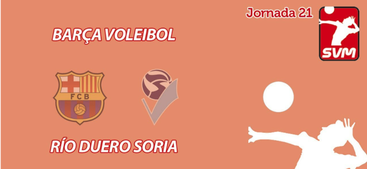 Sigue en directo el Barcelona Voleibol vs  Río Duero