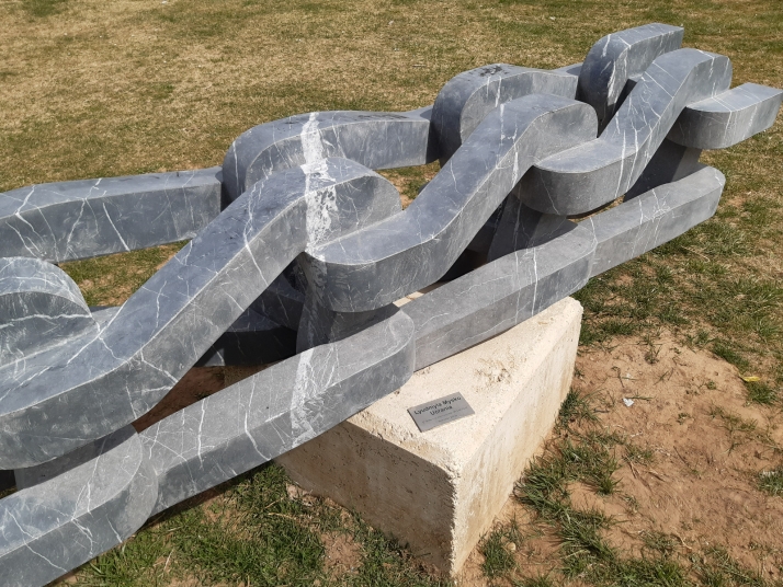 Seis nuevas esculturas se unen al museo al aire libre de Almazán