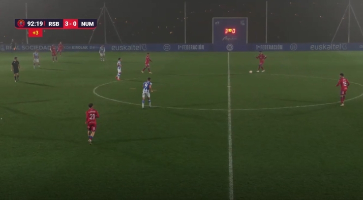 Real Sociedad B 3-0 Numancia: jarro de agua fría para los sorianos en Zubieta
