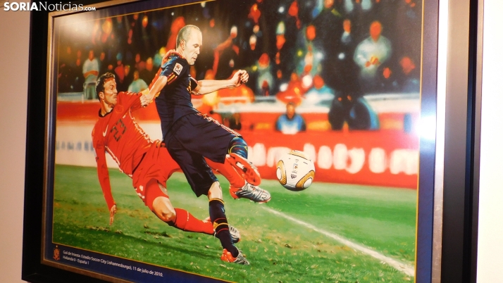 Fotos: los recuerdos de Torres, Iniesta o Del Bosque inundan Soria por el centenario de la RFCYLF