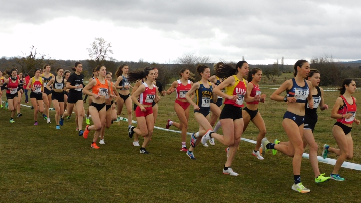 María Piñera y Pol Oriach se alzan con el oro en el Campeonato Nacional Universitario de Cross