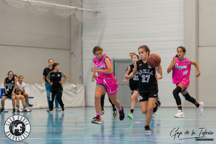 La cantera del Club Soria Baloncesto firmó un fin de semana casi redondo con un total de cinco victorias