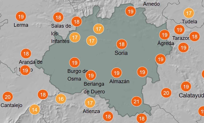 El tiempo en Soria: Nueva escalada de temperaturas
