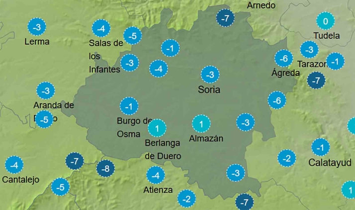 El tiempo en Soria: Más frío para estrenar marzo