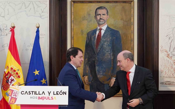 Mañueco reitera su decidido apoyo a todas las empresas que quieran instalarse en Castilla y León para crear empleo