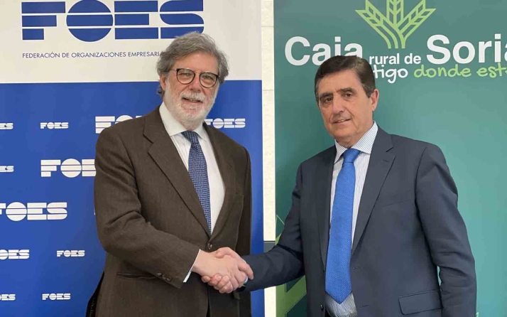 Caja Rural de Soria proporcionará herramientas financieras a los socios de FOES 