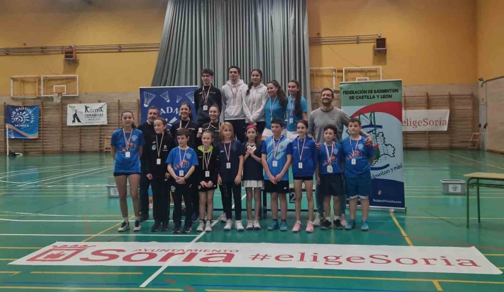 Exitoso resultado del torneo soriano de bádminton