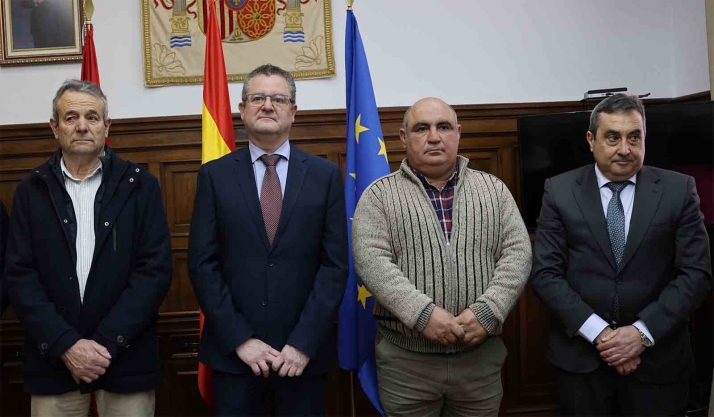 Formalizado el convenio, por 6,3 M€, para las obras de regadío de Ines-Eza 