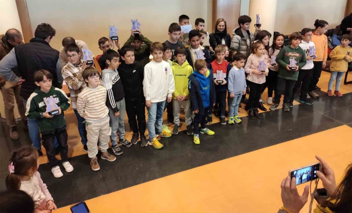 Más de medio centenar de participantes en el torneo de ajedrez de Ólvega