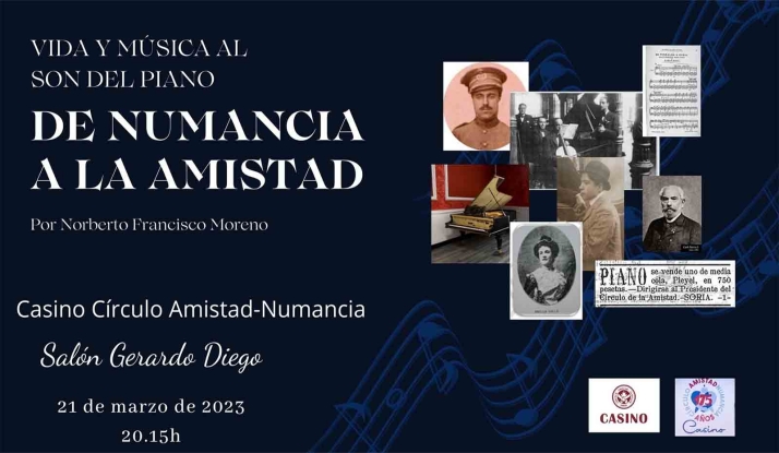 El piano, protagonista en la nueva conferencia conmemorativa del Casino
