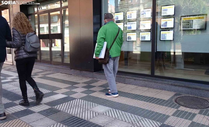 Baja el número de hipotecas sobre viviendas en Soria durante enero