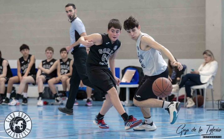 El CSB Caja Rural B gana el último derbi entre equipos del Soria Baloncesto