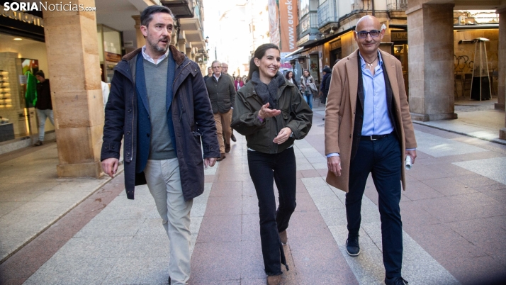 Galería: Rocío Monasterio visita Soria en la presentación del candidato de Vox a la alcaldía de la capital