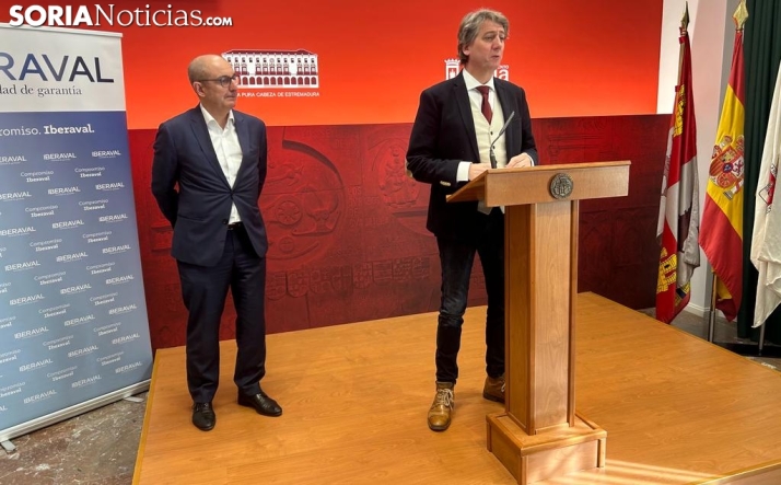 44 empresas y 6,58 millones: datos del acuerdo de 2022 de Iberaval y el Ayuntamiento en Soria