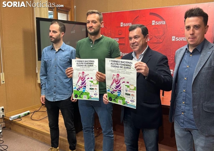 Nuevo paso para el fútbol femenino en Soria: El San José lanza el I Torneo Nacional Alevín