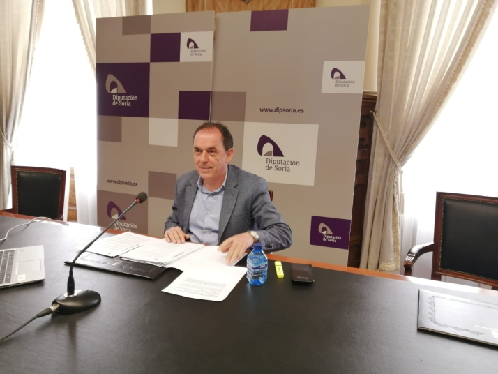 Benito Serrano confirma al candidato por Almazán, Santiago García