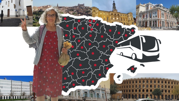 Carmen Lafuente, la soriana que recorrió España en autobús tras la muerte de su madre