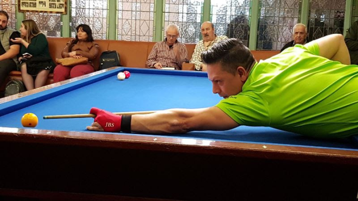 Molina, Sánchez y Farcas, del CD Billar Círculo Amistad Numancia, vencieron en tierras conquenses