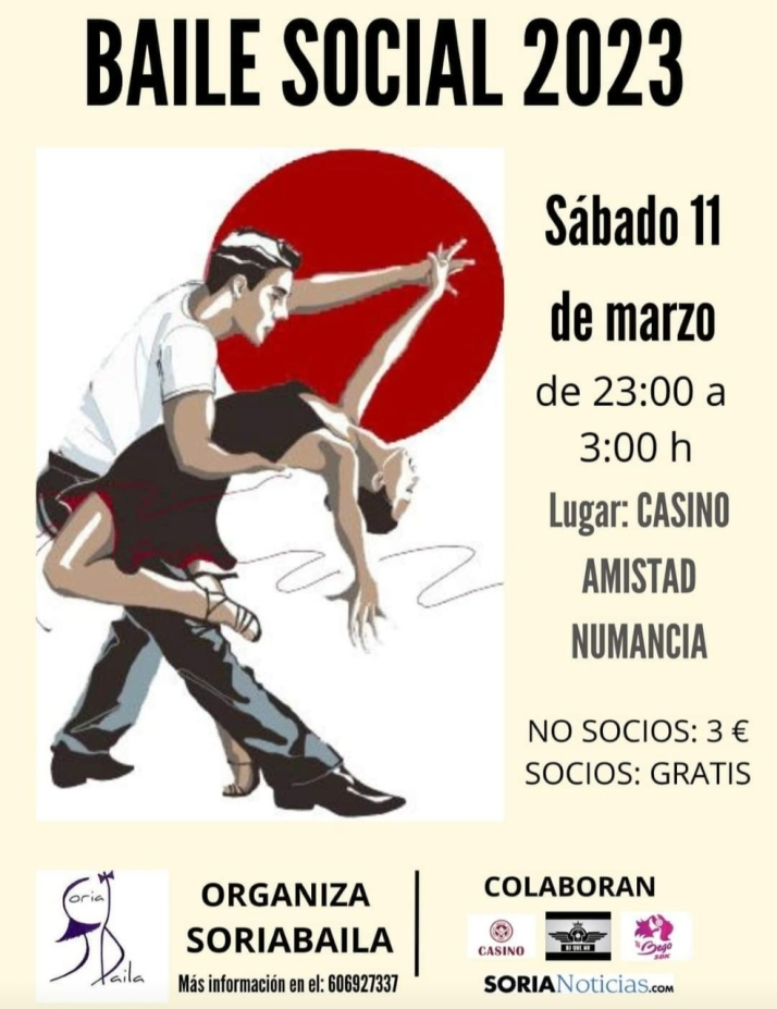 Vuelven los Bailes de Salón al Casino Amistad Numancia 