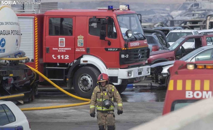 AMPLIACIÓN | El incendio de Carbonera, extinguido