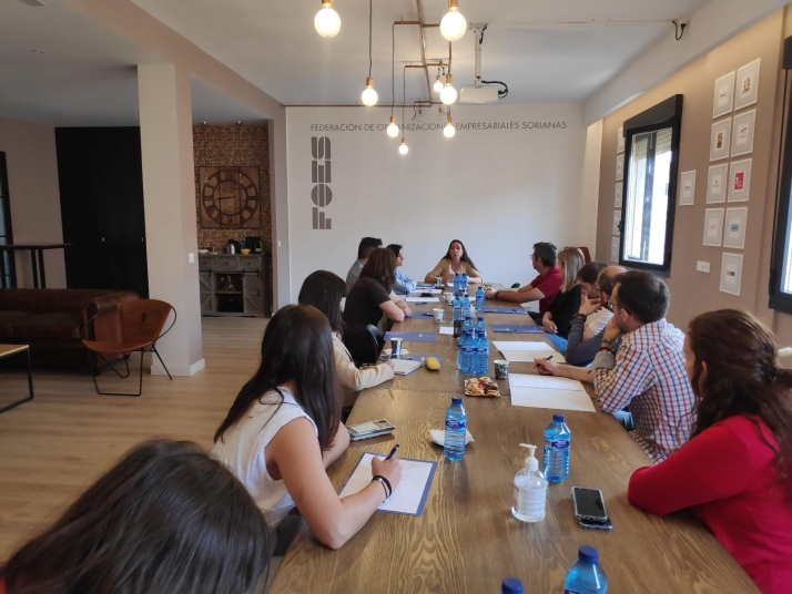 FOES se reúne con la jefa de Inspección de Trabajo de Soria por el Día Mundial de la Seguridad y Salud Laboral