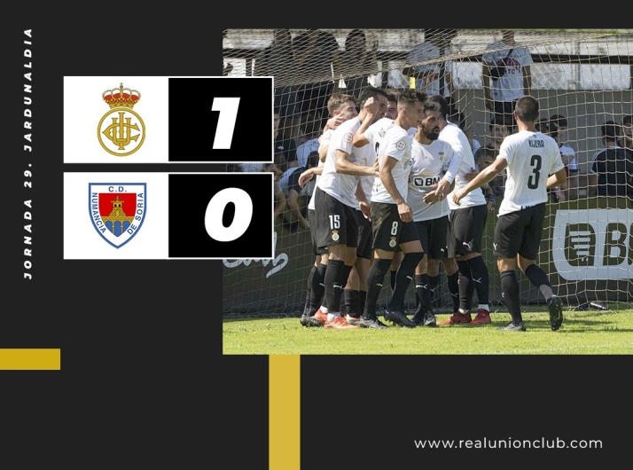 Real Unión de Irún 1-0 Numancia: un regalo de Simic da tres puntos a los vascos en un partido nefasto 