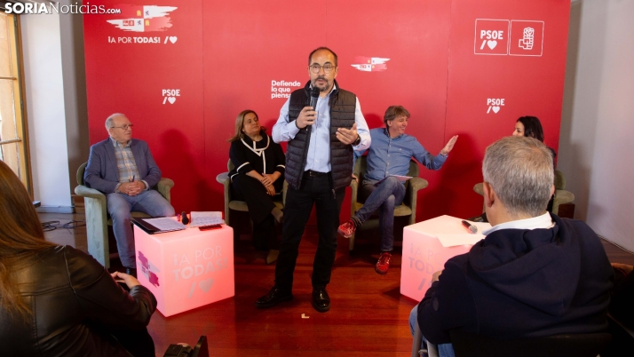 El PSOE de Soria aúna fuerzas por la Diputación y carga contra el gobierno autonómico de PP y Vox: no dan más de sí