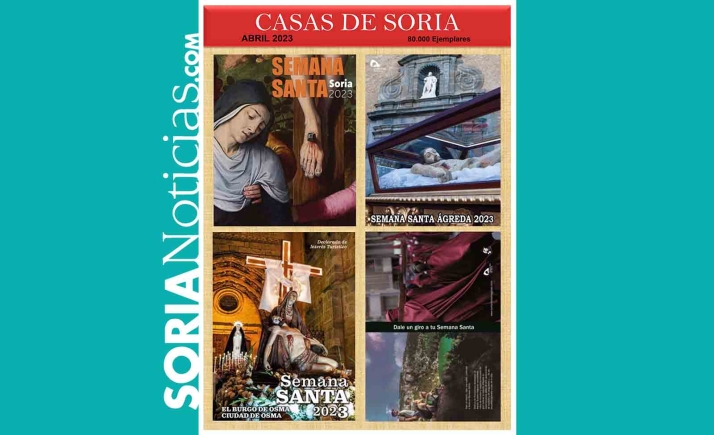Disponible la revista de abril de las Casas de Soria