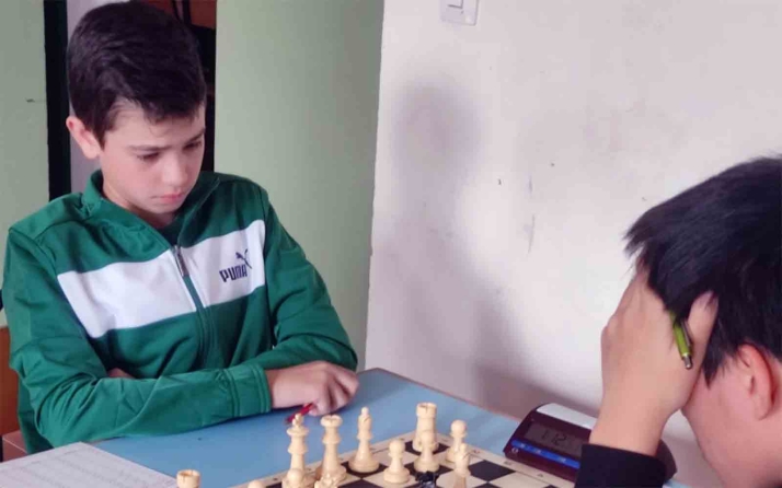 Rodrigo Altelarrea, campeón autonómico sub-14 de ajedrez