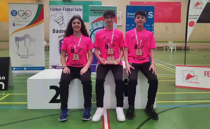 El joven soriano Hugo Sanz gana su segundo máster nacional de bádminton