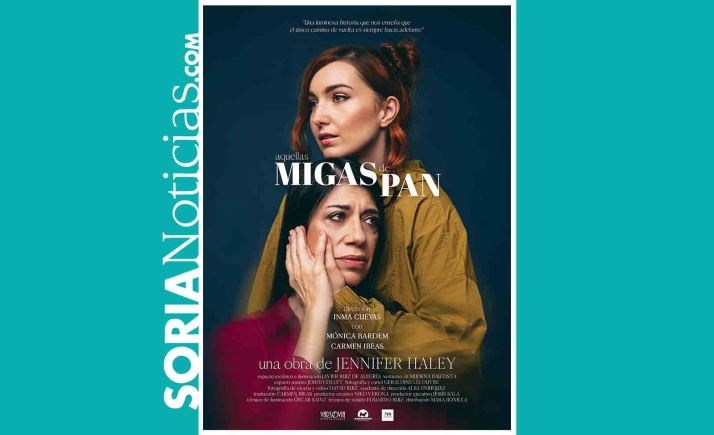 Mónica Bardem actúa por primera vez en Soria con Aquellas migas de pan