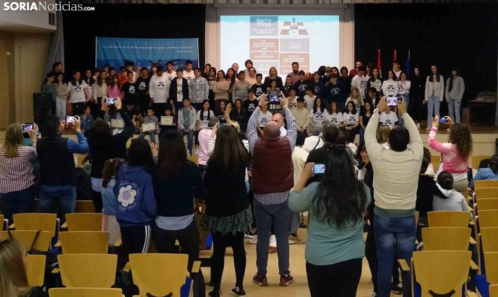 FOTOS | Reconocimiento al lujo mental de los estudiantes sorianos