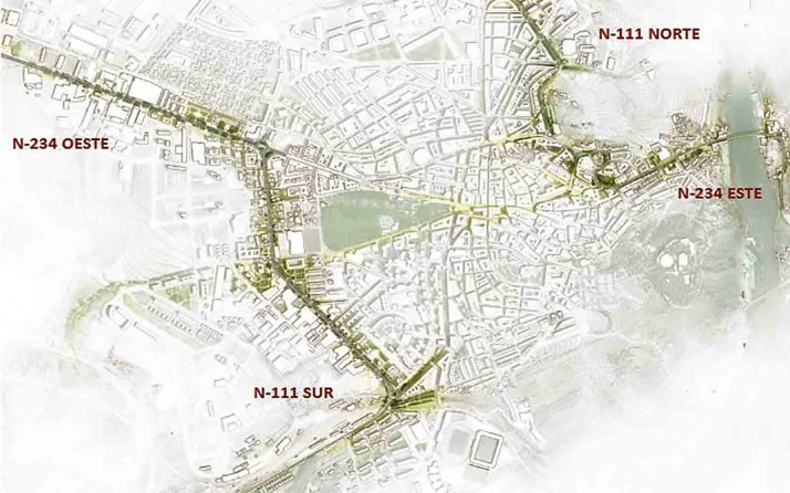 Aprobado el proyecto de humanización de las travesías norte y este de Soria con un presupuesto de 8,9 M€