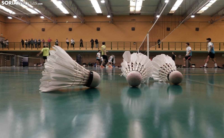 El Bádminton Soria retoma la competición con tres citas este fin de semana