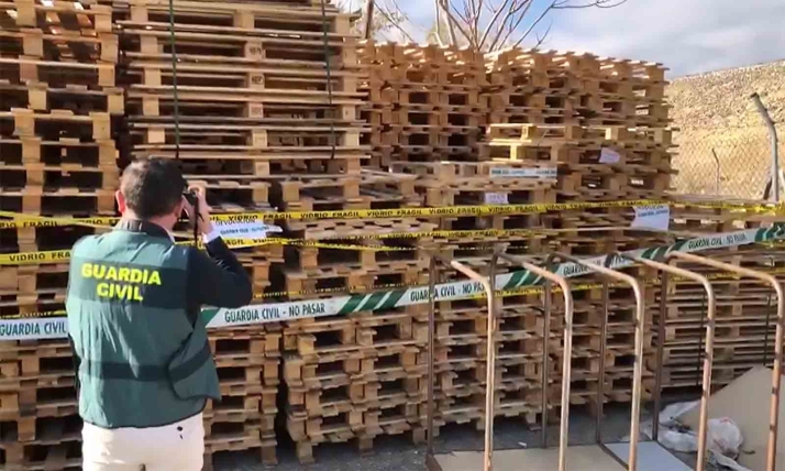 Investigan a una empresa soriana por comercializacón ilegal de palés de madera