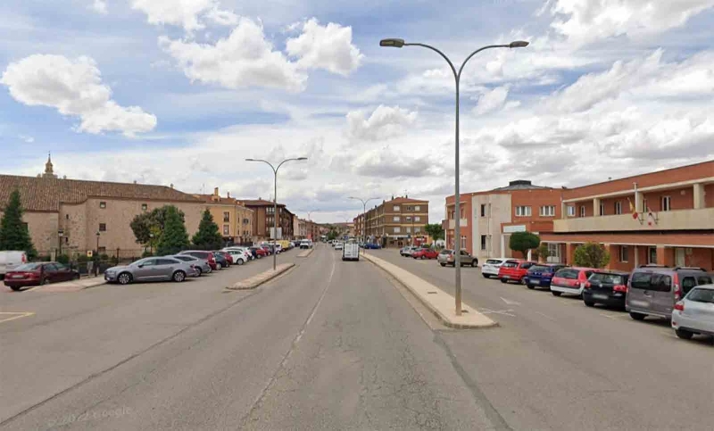 Trasladada a Burgos tras ser atropellada en El Burgo