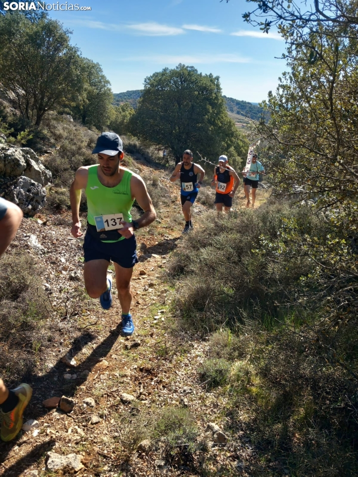 Ángel Matesanz y Sara Pérez, ganadores del I Trail Soria Puro Oxígeno