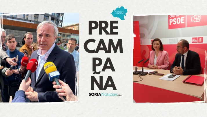 El PSOE presume de Sánchez y el PP pone como ejemplo Zaragoza