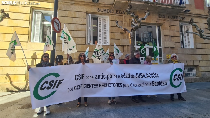 CSIF pide para los sanitarios las condiciones de jubilación anticipada de mineros y policías