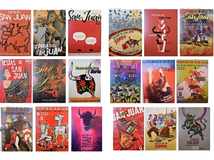 Estos son los 34 carteles candidatos a las Fiestas de San Juan 2023