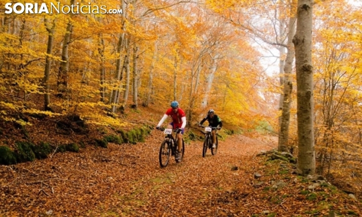 Patrimonio autoriza nuevas rutas para bicicletas de montaña en Calatañazor y Golmayo