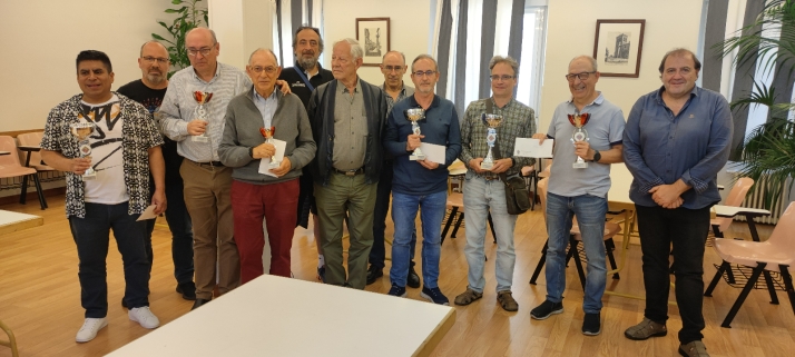 Marcelo García Pastor, cuarto en la clasificación general en el Campeonato individual de veteranos de Castilla y León 2023 celebrado en Soria