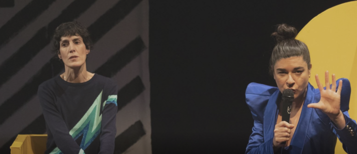 La obra ‘Cómo hemos llegado hasta aquí al Palacio de la Audiencia