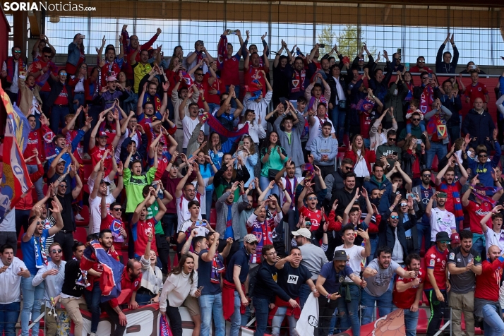 El Numancia hace un llamamiento a su afición: dos entradas gratis por abonado para llenar Los Pajaritos