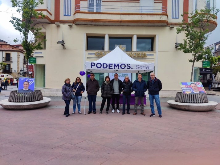 Podemos quiere que todos los barrios de Soria sean tratados por igual 