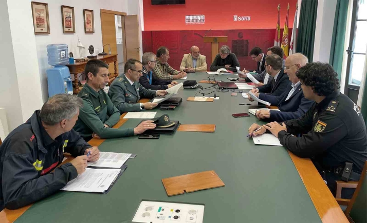 La Junta de Seguridad Local de Soria aborda las elecciones municipales y las fiestas de San Juan