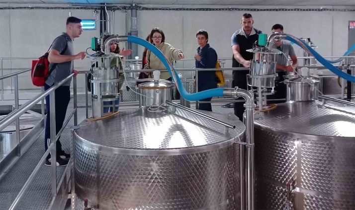 El IES de San Esteban de Gormaz apuesta por internacionalizar sus estudios en Vitivinicultura con visitas a Francia