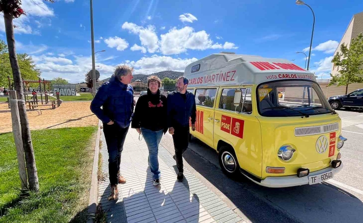 Mínguez aboga por la conexión entre Los Pajaritos y El Calaverón a través de escaleras mecánicas